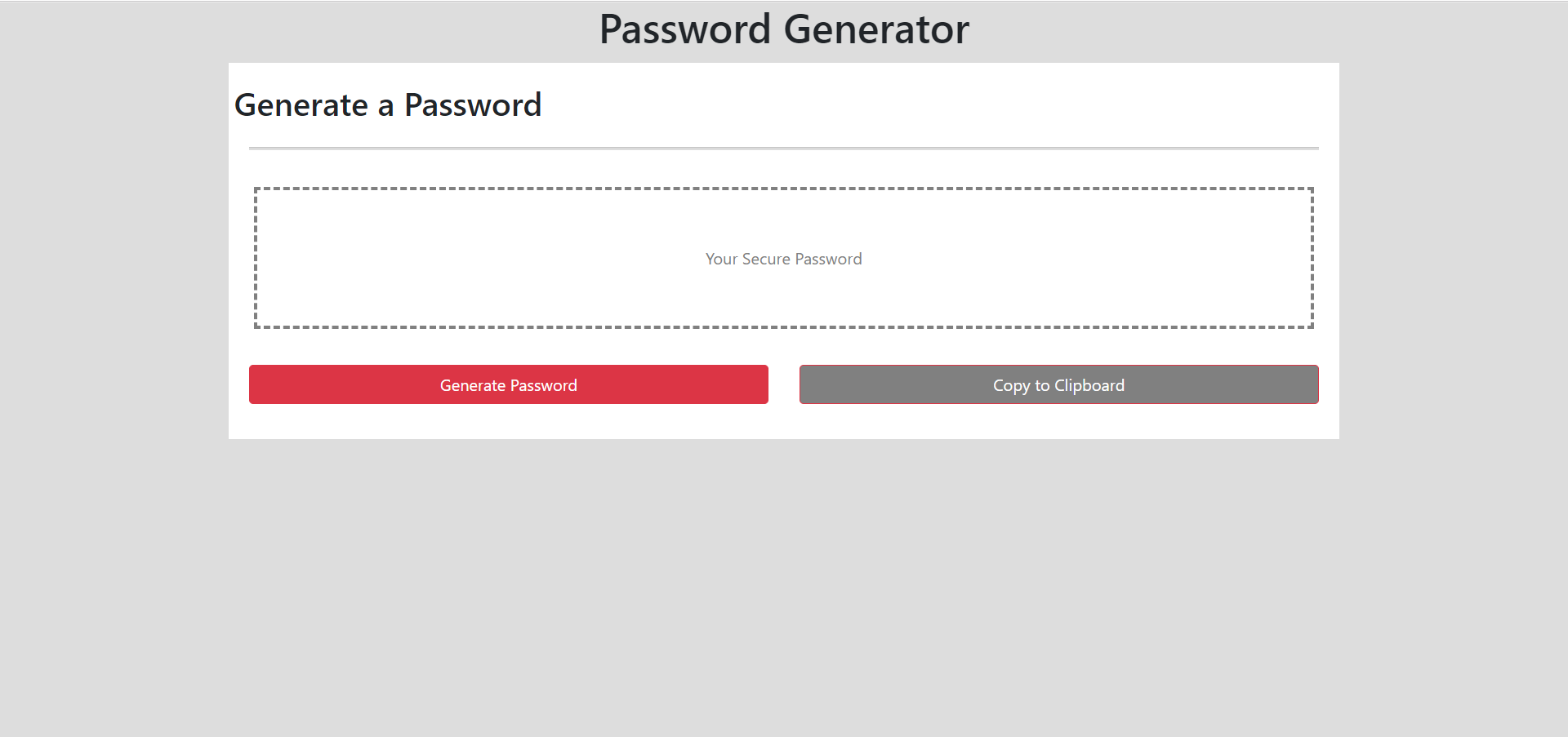 Password Generator1